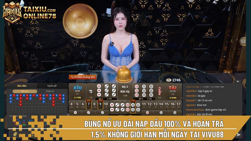 Tận dụng hệ thống khuyến mãi tại VIVU88 được tối ưu để mang lại lợi ích thực tế nhất cho người chơi