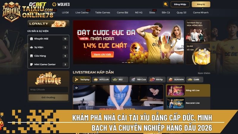 Debet - Nhà cái tài xỉu online mang phong cách chuyên nghiệp và kỷ luật từ Đức
